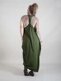\ Noéa\  sleeveless long dress, Khaki green