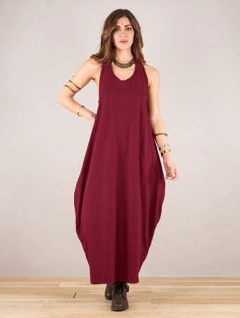 \ Noéa\  sleeveless long dress, Wine