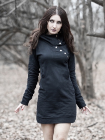 \ Numendil\  sweater dress, Black