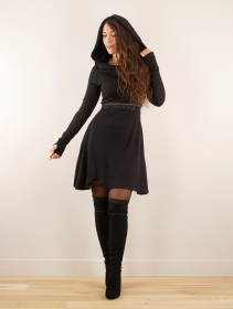 \ Rune\  short dress, Black