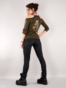 \ Sedna Peafowl\  long sleeve top, Olive green