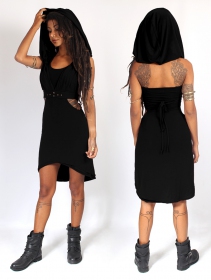 \ Sheherazade\  short dress, Black