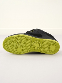 Skate shoes DVS Enduro 125, Black and yellow details