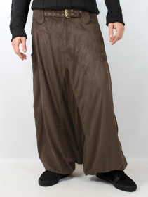 \ Sufi\  Gender neutral harem pants, Brown