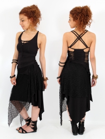 \ Syrada\  2in1 Skirt/Tunic, Black