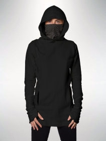 \ Tao\  long hoodie, Black
