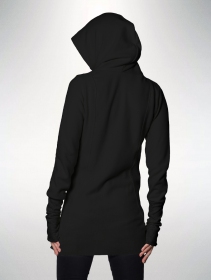 \ Tao\  long hoodie, Black