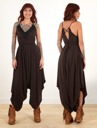 Women's Strappy Jersey Harem-Style Jumpsuit | Groupon Goods