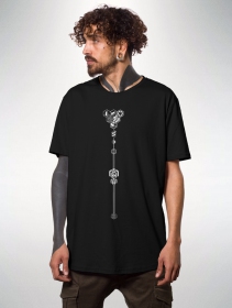 \ Trimutri\' printed short sleeve t-shirt, Black