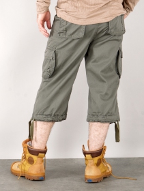 \ Urban Legend\  cargo combat 3/4 shorts, Army green