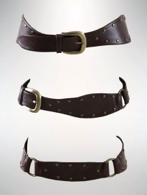 \ Varda\  belt, Brown faux leather