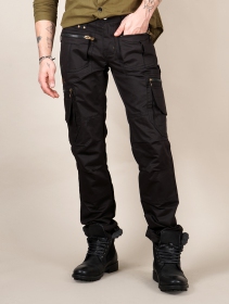 \ Vector\  cargo trousers, Black