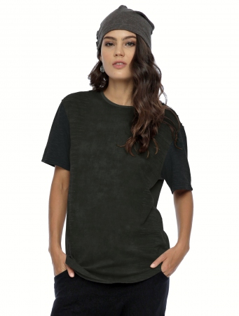 \ Volcanic\   gender neutral t-shirt, Army green
