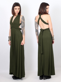 \ Wakiza\  long infinity dress, Army green