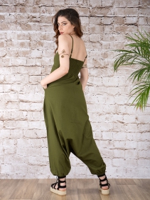 \ Yahnaa\  harem pant overalls, Olive green