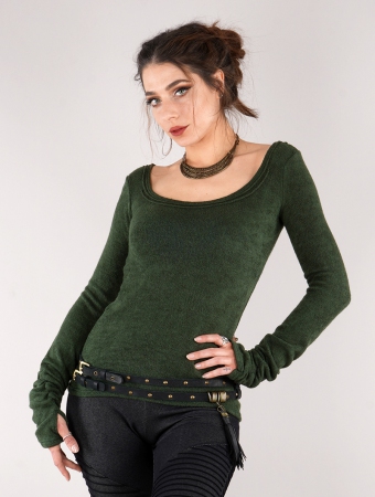 \ Yss\  pullover, Forest green